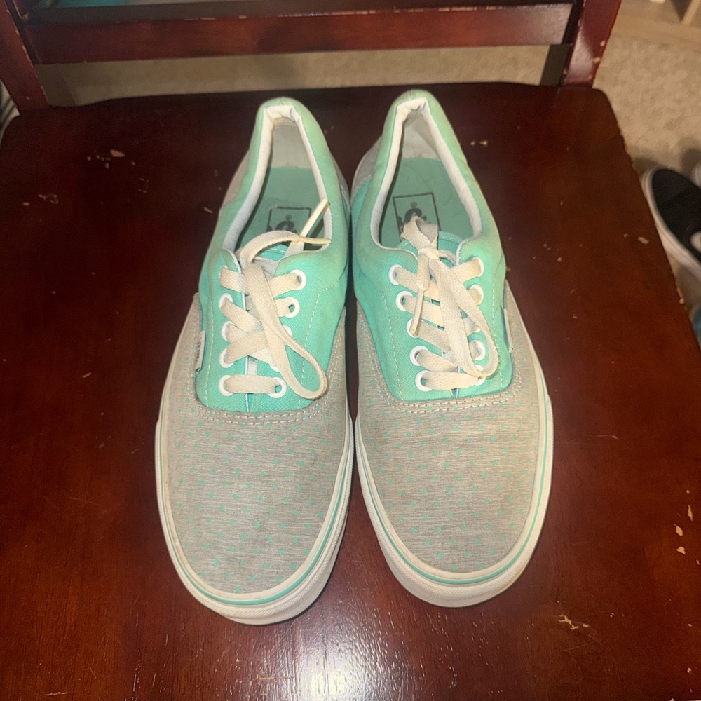 Vans Women's 9.5 Grey/Teal